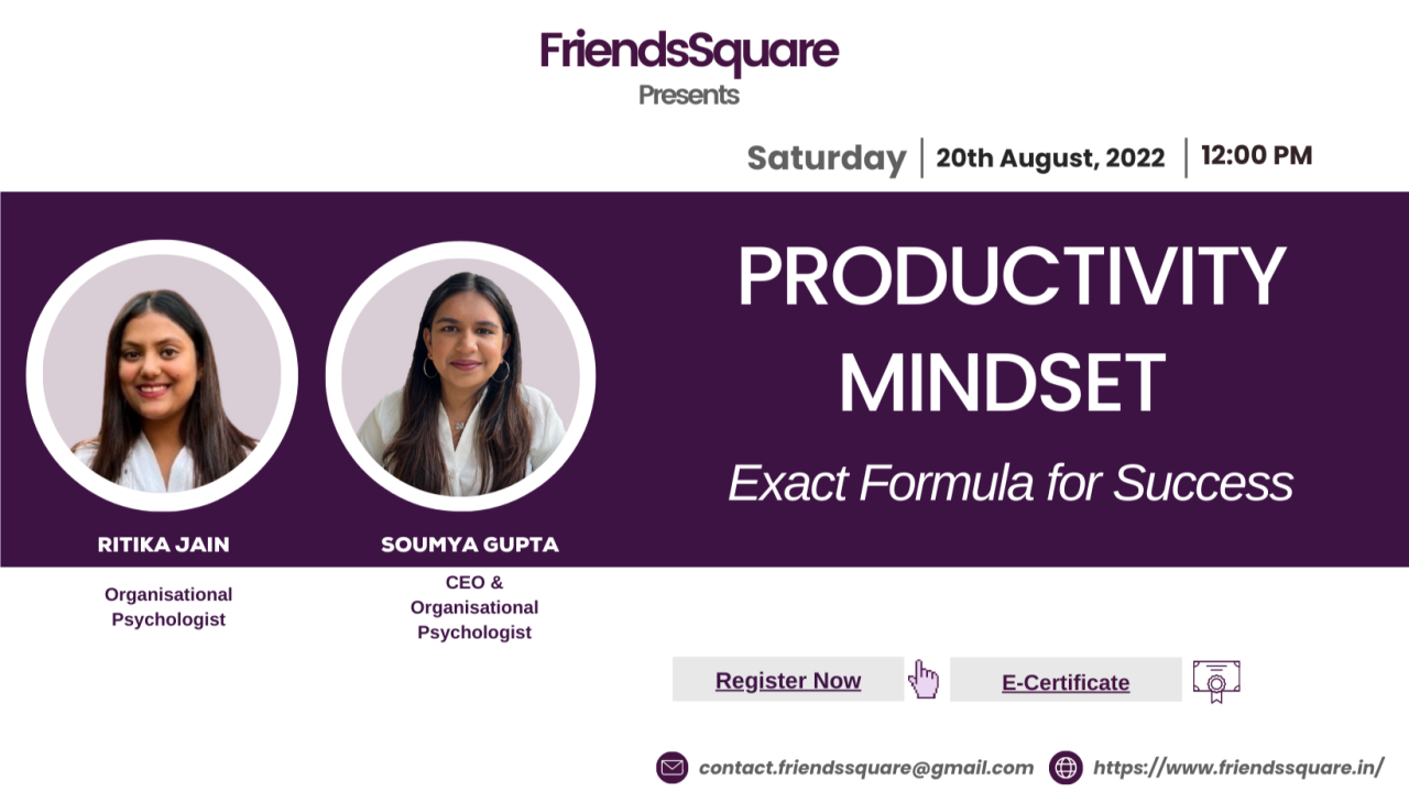 Productivity Mindset: Exact Formula for Success