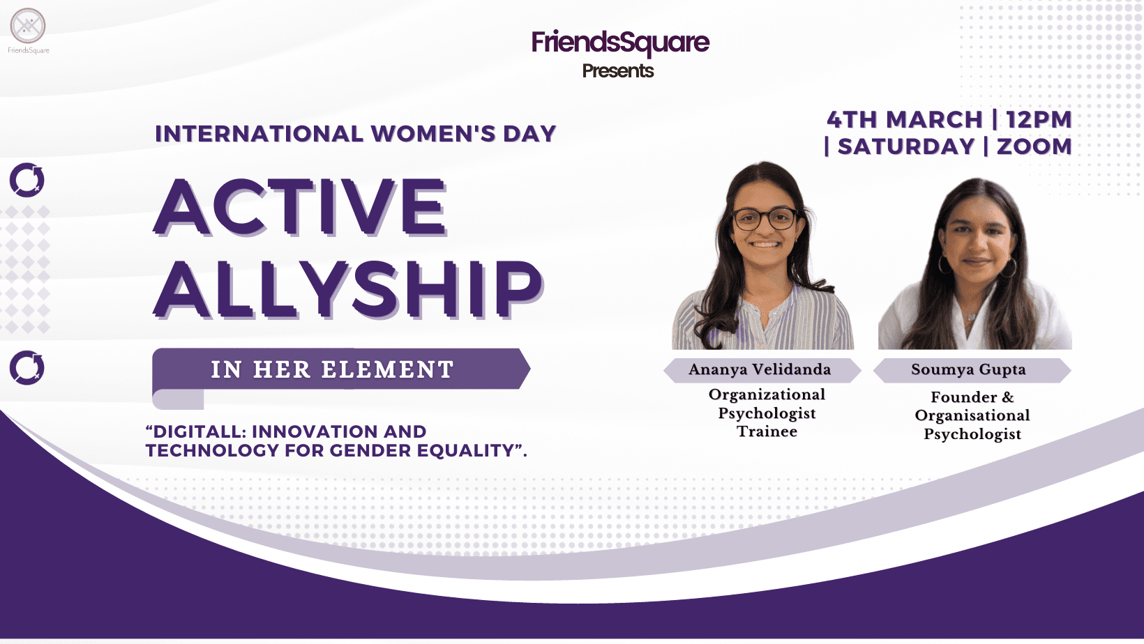 Active Allyship : In Her Element