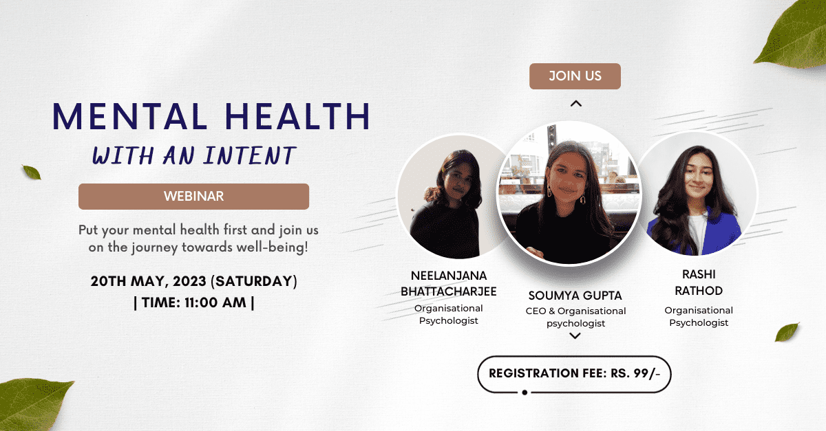 Mental Health With an Intent