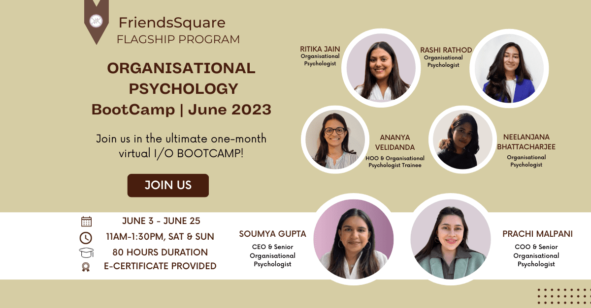 Organisational Psychology Bootcamp I June 2023